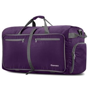 Gonex Bolsa de viaje plegable grande de 40 L, 60 L, 80 L, 100 L, 150 L, con compartimento para