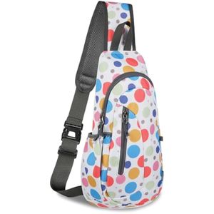 TITECOUGO Bolso bandolera pequeño, mochila cruzada ligera para hombres y mujeres, bolsa de hombro