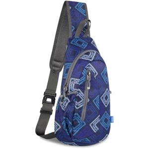 TITECOUGO Bolso bandolera pequeño, mochila cruzada ligera para hombres y mujeres, bolsa de hombro