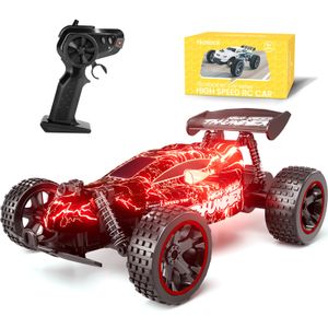 Sinovan - Automóvil de carreras RC, 2.4 Ghz automóvil de control remoto de alta velocidad, 1:18 2WD