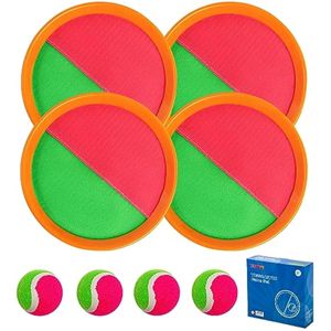 Mxiutery Toss and Catch Game Ball Set,Ball Catch Set, Outdoor Games Beach Games for Kids - Kids Toys