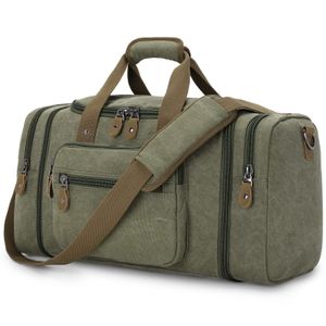 Plambag - bolsa de lona para viaje, 50 L, bolsa de fin de semana, Gris), PB058GYXL