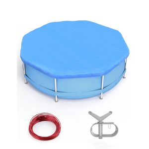 Evajoy - Piscina infantil inflable con tobogán, rociadores de agua gruesa y resistente al desgaste,