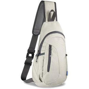 TITECOUGO Bolso bandolera pequeño, mochila cruzada ligera para hombres y mujeres, bolsa de hombro