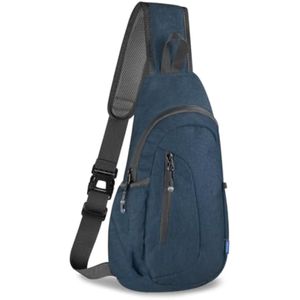 TITECOUGO Bolso bandolera pequeño, mochila cruzada ligera para hombres y mujeres, bolsa de hombro