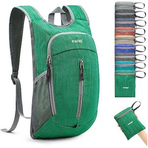 G4Free Mochila de senderismo de 10L Mochila de viaje pequeña Mochila plegable ligera Mochila de