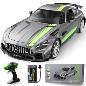 MIEBELY Auto a control remoto, Mercedes Benz escala 1/16 oficial autorizado GT R Pro Rc Cars 7.4V