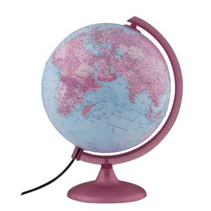 Waypoint Geographic Safari Explorer Animals Globe, World Globe, globo de escritorio iluminado con
