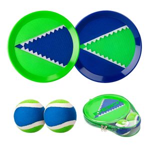 EVERICH TOY Beach Toys Outdoor Games for Kids Ages 3-10-Yard Lawn Games Ball Catch Games Paddle
