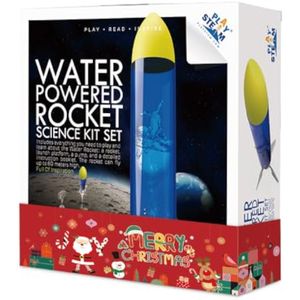 PLAYSTEM - Juego de aprendizaje de física de cohetes accionados por agua para exteriores, con cola