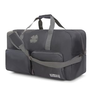Lucky Travel - Bolsa de lona de 65 L, bolsa de gimnasio y bolsa de lona para hombres, bolsa plegable