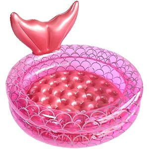 Piscinas inflables para niños, sirena, piscina redonda para el patio trasero para niños, bonita