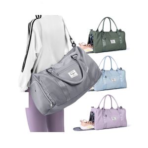 Weekender Gym - Bolsas de lona para mujer con neceser, A-verde, Casual