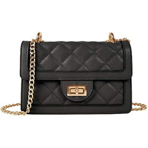 SG SUGU Pequeño bolso cruzado acolchado, mini bolso de hombro de diseñador de moda, cartera de