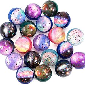 Pllieay 20 bolas inflables espaciales a granel de 1.260 in tema espacial para recuerdos de fiesta de