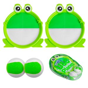 EVERICH TOY Beach Toys Outdoor Games for Kids Ages 3-10-Yard Lawn Games Ball Catch Games Paddle