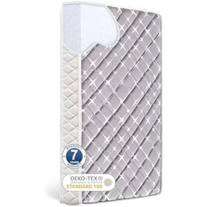 Tiankehan Colchón para cuna de 52 x 27.6 x 5 pulgadas, transpirable, firme, colchón de bebé de