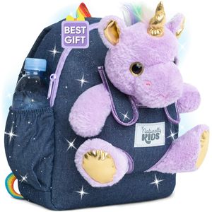 Naturally KIDS Regalos de unicornio para niñas, mochila de unicornio, juguetes de unicornio para