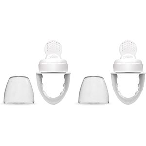 Dr. Brown's Alimentador de silicona diseñado para nutrir, Fresh Firsts, gris, talla única (paquete