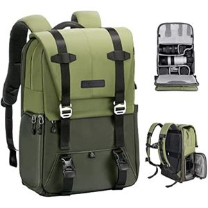 K&amp;F Concept Mochila para cámara, bolsas de cámara para fotógrafos, funda de cámara de gran