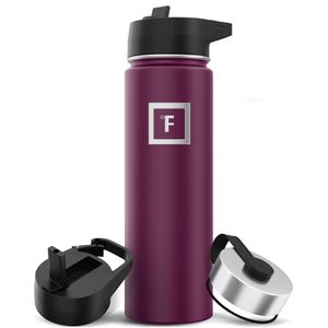 Iron Flask – Botella de agua deportiva de 14 onzas, 18 onzas, 22 onzas, 32 onzas, 40 onzas y 64