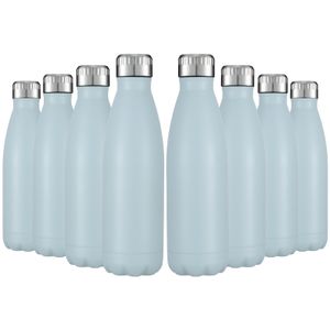 HASLE OUTFITTERS Termos aislados al vacío de doble pared de metal, 0.6 L, botella para agua,