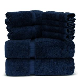 Towel Bazaar - Toallas de algodón turco prémium supersuave y absorbente (toalla de baño de 2 piezas,