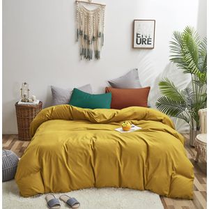 Luxlovery Juego de edredón de café beige, tamaño King, color caqui claro, juego de ropa de cama