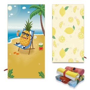 Bucephalus Toallas de playa a prueba de arena, de secado rápido, toallas de playa absorbentes de