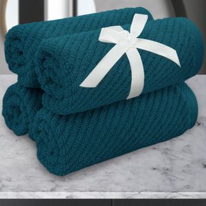 Juego de 6 toallas de baño, juego de regalo de lujo, 2 toallas de baño de 30 x 56 pulgadas, 2