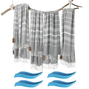 Toalla de playa turca de algodón para baño, baño, piscina, funda para silla de descanso, 40 x 72
