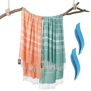 Toalla de playa turca de algodón para baño, baño, piscina, funda para silla de descanso, 40 x 72