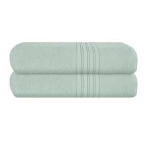 BOUTIQUO Juego de 2 toallas de baño 100% algodón de 28 x 55 pulgadas, toallas de baño grandes