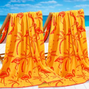 VOOVA &amp; MOVAS 2 toallas de playa de gran tamaño para adultos, 40 x 75 pulgadas, 650 GSM, toallas