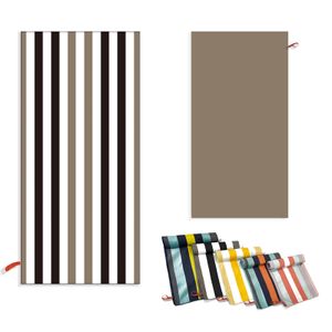 Bucephalus Toallas de playa a prueba de arena, de secado rápido, toallas de playa absorbentes de