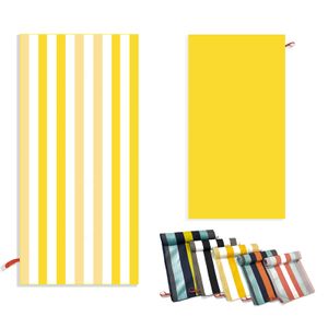 Bucephalus Toallas de playa a prueba de arena, de secado rápido, toallas de playa absorbentes de