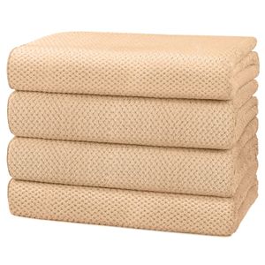 HOMEXCEL Juego de 2 toallas de baño de microfibra, ultra suave, altamente absorbente, toallas