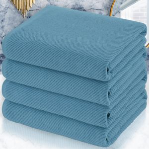 Juego de 6 toallas de baño, juego de regalo de lujo, 2 toallas de baño de 30 x 56 pulgadas, 2