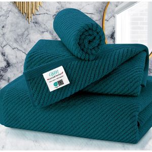 Juego de 6 toallas de baño, juego de regalo de lujo, 2 toallas de baño de 30 x 56 pulgadas, 2