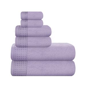 GLAMBURG Juego de 2 toallas de baño de gran tamaño 100% algodón de 28 x 55 pulgadas, ultra suaves,