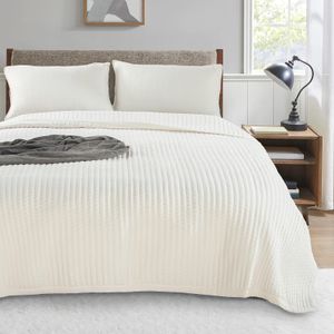 KASENTEX - Juego de sobrecama de edredrón, lavable en lavarropas, ultra suave, ligero, lavado a