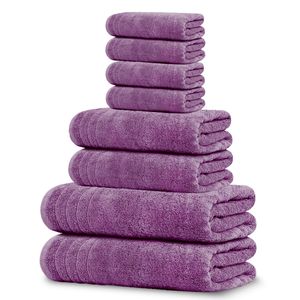 Tens Towels Juego de toallas de baño, 2 toallas de baño extra grandes, 2 toallas de mano, 4 toallas