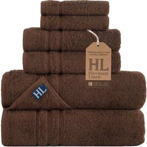 Hammam Linen - Juego de 4 toallas de baño, de 27 x 54 pulgadas, suaves y absorbentes, de primera
