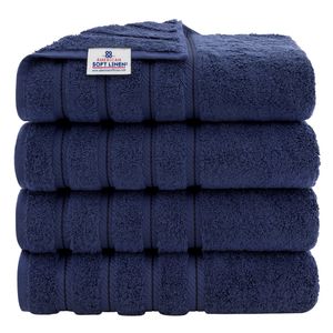 American Soft Linen - Juego de toallas de lujo de 6 piezas, 2 toallas de baño, 2 toallas de mano y 2