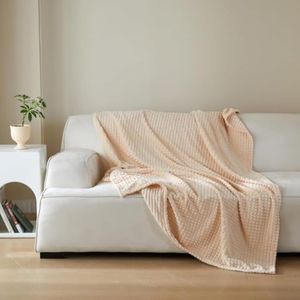 Simple&amp;Opulence - Manta de franela de forro polar de lujo para decoración del hogar (Verde