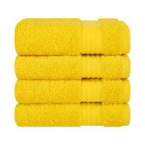 Juego de 6 toallas de algodón turco, absorbente y suave, calidad de hotel y spa, juego decorativo