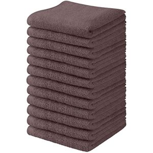 Towel and Linen Mart - Juego de 6 toallas de baño 100% algodón, secado rápido, súper absorbentes,