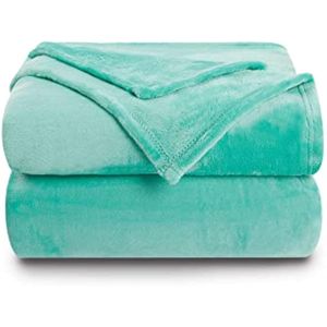 NANPIPER manta decorativa gruesa y ultrasuave de microfelpa, para todas las estaciones, manta peluda