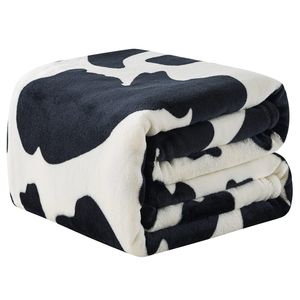 Hozy - Cobija de forro polar para cama de 330GSM, suave, tela cepillada, muy cálida, para el sofá