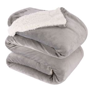 NANPIPER Manta de sherpa tamaño individual, gruesa y cálida, supersuave y afelpada, manta de felpa